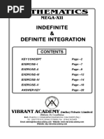 Indefinite & Definite Integration (XII)