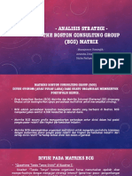 Analisis Strategi BCG