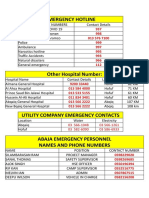 Emergency Contact Number