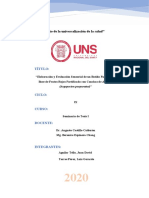 Tema Objetivos Hipótesis Indicadores Justificación