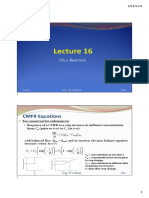 Ch.2 Reactors Equations for CMFR and PFR