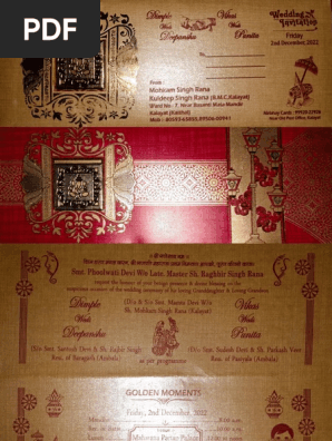 wedding invitation