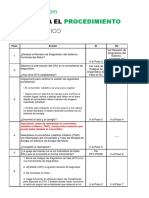 De Diagnostico: Tabla para El