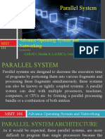 ParalleSystem Report