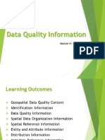 SDI Module IV - Data Quality Information