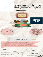 Mapa mental, diagrama de flujo y línea de tiempo: herramientas visuales para organizar la información