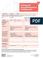 Mobilpass Antrag