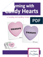 Rhyming With Candy Hearts Activity