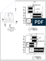 Contoh Gambar Potongan Furniture Coffee Table DWG Autocad PDF