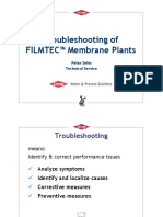 5 - Troubleshooting of FILMTEC™ Membrane Plants