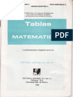 Tablas Matemáticas A. Caballero