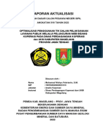 Laporan Aktualisasi - Muhamad Wahyu Febrianto, S.M - 199702022022031013 - Angkatan XVII - Golongan III - LATSAR Geominerba 2022