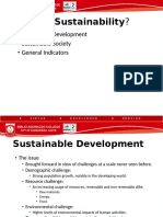 What is Sustainability and Sustainable Development