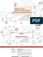 6 - Membentuk Tim Pengelolaan Kontrak PBJ