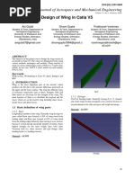 Wing Design in Catia V5