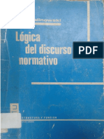 Georges Kalinoswki - Lógica Del Discurso Normativo