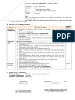 RPP Kelas 2 Tema 4 Subtema 1 PB 4