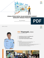 Peran Literasi Digital Dalam Mengubah Mindset Konsumtif Menjadi Produktif