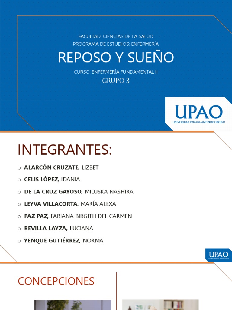 Reposo y Sueño en Pacientes Hospitalizados | PDF | Dormir | Estrés ...