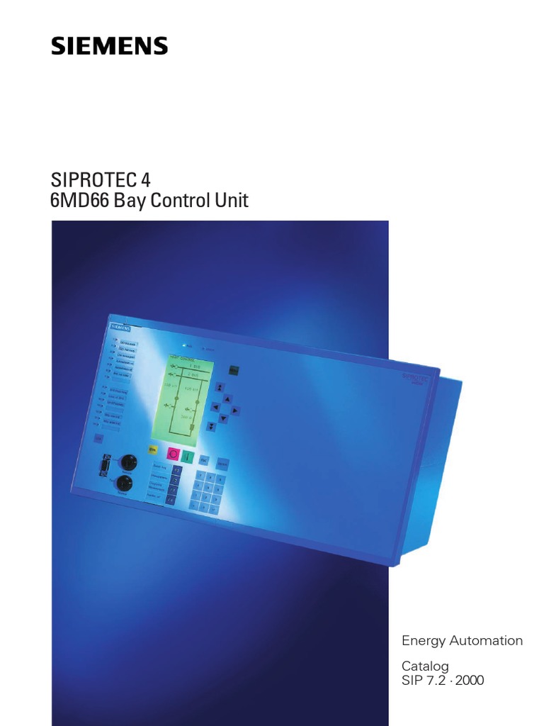 6MD66 Bay Control Unit Overview | PDF | Relay | Automation
