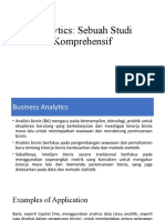 Analytics Sebuah Studi Komprehensif