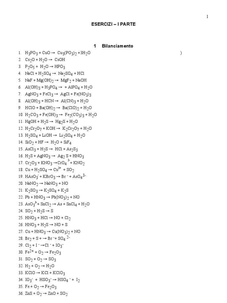 Esercizi - I Parte-Tad01 | PDF