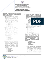 Q4 - FINAL - Summative Test MAPEH7 - SOLO MODEL