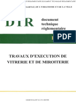 E71 Travaux D'execution de Vitrerie Et Miroiterie