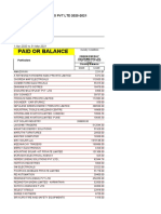 Paid or Balance: Ensun Energy Systems PVT LTD 2020-2021