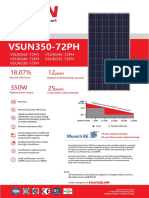 VSUN350-72PH Solar Module (5BB, 4035)