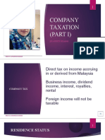 C5 - Company Taxation I
