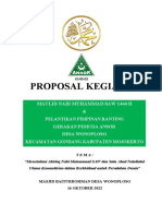 Proposal Maulid Nabi 2022