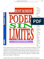 Las creencias guían nuestros límites y objetivos