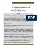 Muhammad Aji Kusuma - 2011100009 PENCEGAHAN MUAL DAN MUNTAH POST OPERASI DENGAN ANESTESI UMUM A LITERATURE REVIEW