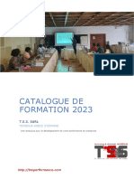 Catalogue de Formation 2023