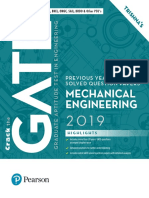 GATE 2019 Mechanical Engineering