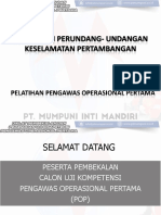 Materi Peraturan K3 Pertambangan