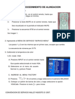 Modos de Servicio TV Chinos LCD