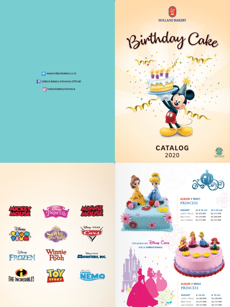 Print Birthday Cake Catalogue R03 | PDF