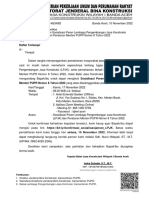 TTE 682-2022 682-2022 Undangan Sosialisasi Peran LPJK Dan Peraturan Menteri PUPR Nomor 8 Tahun 2022