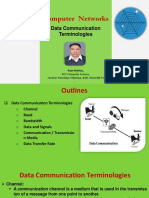 XII - Computer Networks - DataCommunicationTerminologies