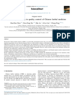 2017 - CHEN - Etal - Raman Spectroscopy in Quality Control of Chinese Herbal Medicine - Chinese - Herbal - Medicine