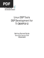 LinuxDspTools GettingStartedGuide v98