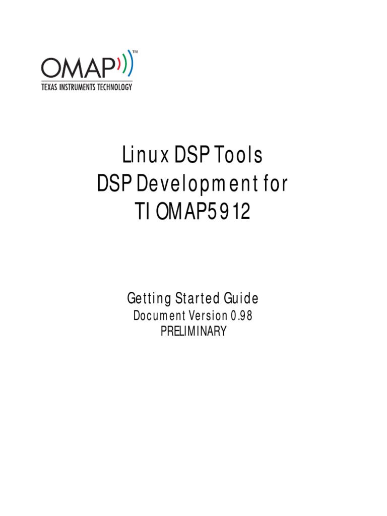Linuxdsptools gettingstartedguide v98 pdf bios library computing 