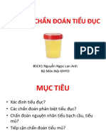 TIẾP CẬN CHẨN ĐOÁN TIỂU ĐỤC