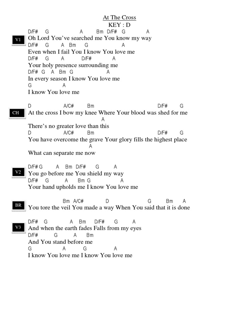 At The Cross | PDF | Language Arts & Discipline