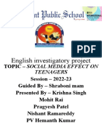 English Investigatory Project