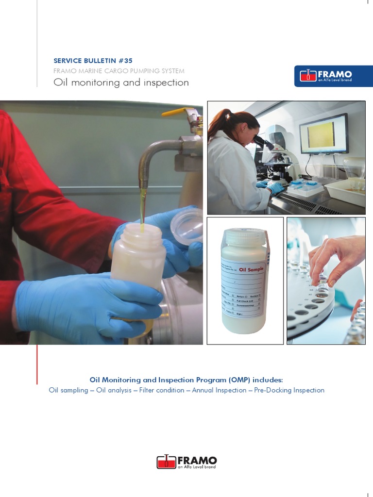 Framo Oil Monitoring Program Overview | PDF | Pump | Ships