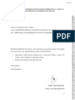 Laudo pericial sobre cobrança de esgoto na CASAN