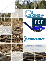 Manual de Operação, Segurança E Manutenção.: Picador Florestal TR KING HD (505.0090-008)